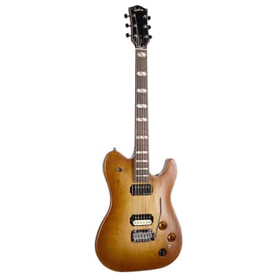 Godin Radium-X Electric Guitar - Rustic Burst SG image 1