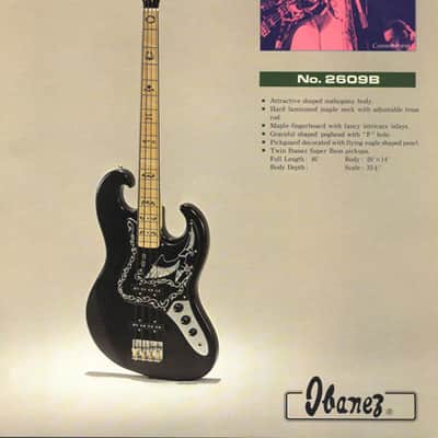 Ibanez Black Eagle 2609B KRIST NOVOSELIC NIRVANA 1978 image 17