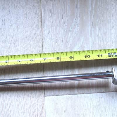 Bass Drum Cymbal L-Arm Post Mount with Tilter - Vintage image 4
