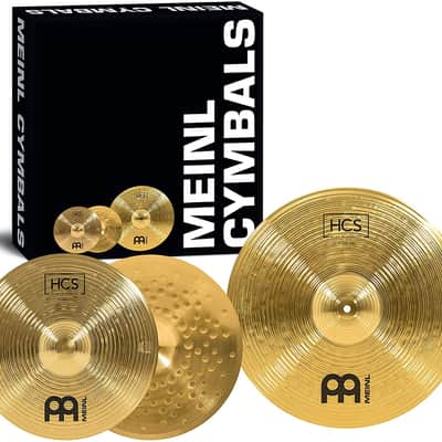 MEINL HCS1418  Set Hi-hat 14", Crash 18" - SET DI PIATTI PER BATTERIA image 1