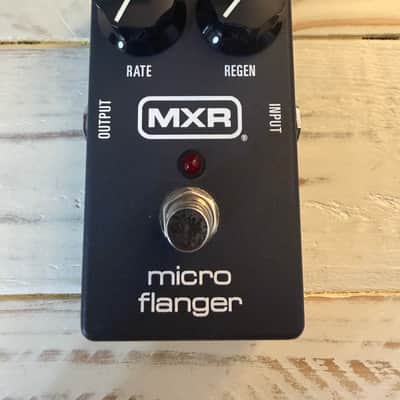 MXR M152 Micro Flanger 2005 - Present - Black image 1