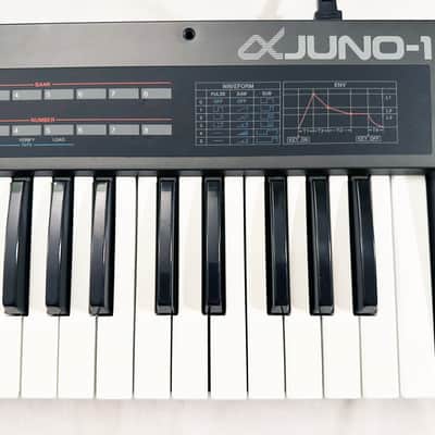 ROLAND Alpha JUNO-1 Vintage Analog 49-Key Synthesizer Made in JAPAN- 1984. Good Condition. Works Perfect !... image 6
