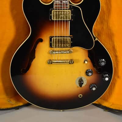 1968 Gibson ES-345TDC Stereo Sunburst Refin Semi-Hollowbody w/OHSC image 2