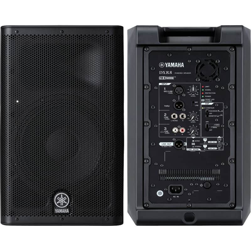 Yamaha DXR8 2-Way 1100-Watt 8" Active Loudspeaker image 1