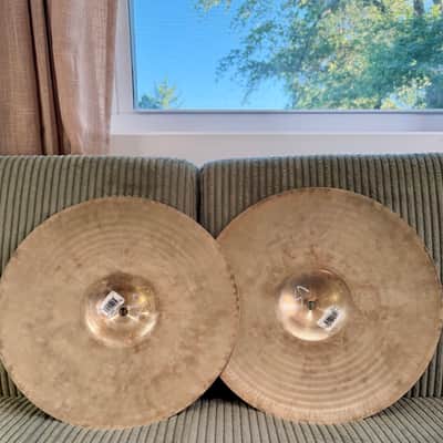 Zildjian 14" A Custom Hi-Hat Cymbals (Pair) image 2