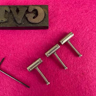 GVT® Titanium Saddles Set for Fender® Telecaster® – Vintage-Style Bridge Saddles image 4