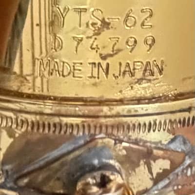 Yamaha YTS-62 Tenor Saxophone image 8