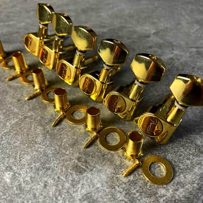 Fender Tuners for Stratocaster-Telecaster gold Left hand image 1