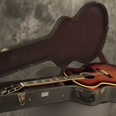 original 1965 Guild F-50 Navarre flattop Sunburst image 25