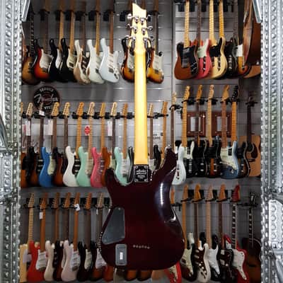 Schecter Diamond Series Damien Elite Crimson Red Burst image 7