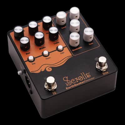 EarthQuaker Devices Scrolls Bass Odyssey PreAmp/Overdrive/EQ/DI Pedal image 4