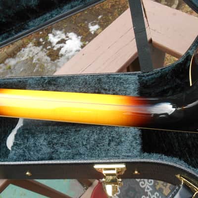 Archtop Tribute AT 350  ES 350 2017 two tone burst image 5