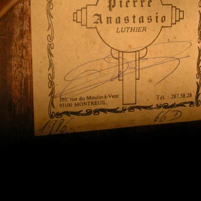 Pierre ANASTASIO Grande Bouche 66D de 1986 Made in Paris image 9
