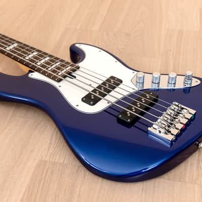 2020 Mike Lull TC5 5-String Bass Custom Blue w/ Nordstrand Pickups & Aguilar Preamp image 10