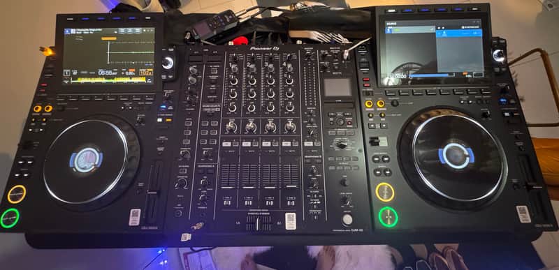 AlphaTheta CDJ-3000X Professional DJ Player+Pioneer DJM-A9 Professional DJ Mixer image 1