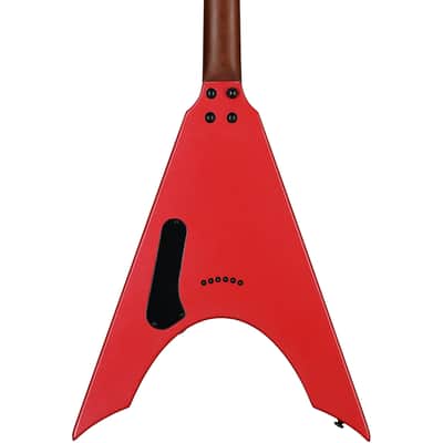 Kramer Nite-V Electric Guitar, (with Gig Bag), Crimson Red Metallic image 7