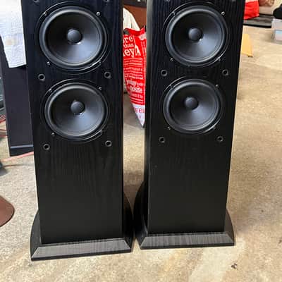 Pioneer SP-FS52 High-End 2-Way Floor Standing Speakers Andrew Jones - Black image 2