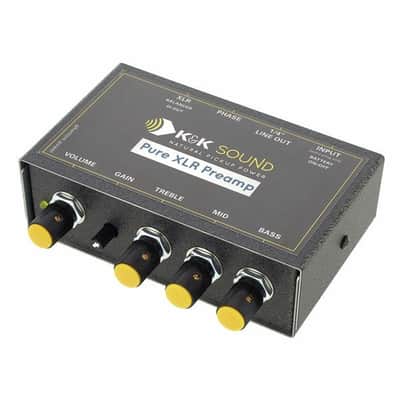K&K Sound Pure XLR Preamp Acoustic Guitar Preamp image 3