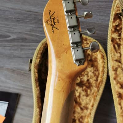 Immagine Fender Telecaster Keith Richards Custom Shop ''Micawber'' Tribute Tele Brass Bridge Rare Find - 5