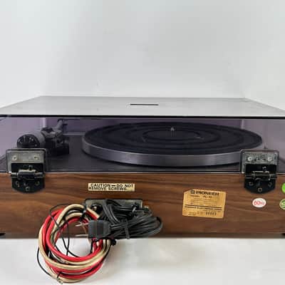 Pioneer PL-10 Turntable Wood 1970s Belt Drive image 10
