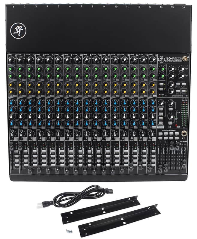 Mackie 1604VLZ4 Mixer 16-Channel Compact Analog 4-Bus w/ 16 ONYX Preamps image 1
