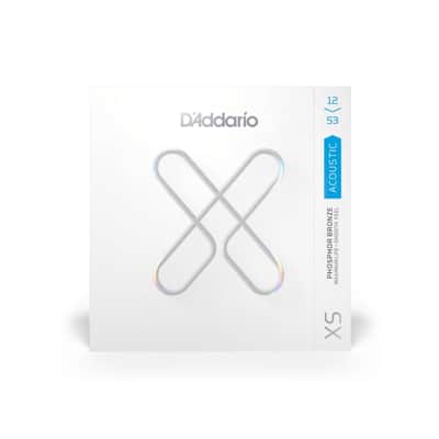 D'Addario XSAPB1253 Acoustic Phosphor Bronze, Light, 12-53 image 1