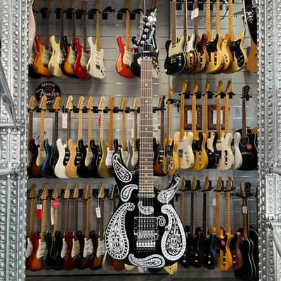 Ibanez Js1 Bkp Joe Satriani Signature Black Paisley image 2