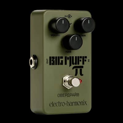 Electro-Harmonix Green Russian Big Muff Pi Fuzz Pedal image 2