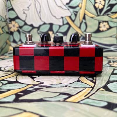 Homebrew Electronics Power Screamer Red/Black Checkerboard - Used image 3