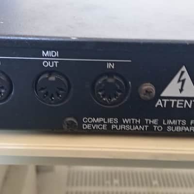 Yamaha TG55 Tone Generator 1990 - Black image 3