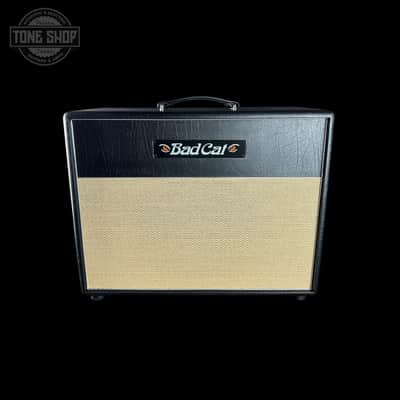 Bad Cat Custom Black / Basketweave Hot Cat 1x12 Speaker Cabinet image 1