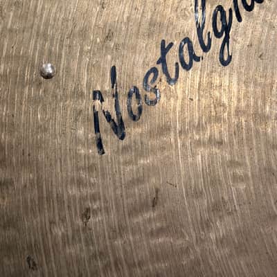Istanbul Mehmet 22” Nostalgia Crash Ride Cymbal w/ Rivets REPAIRED image 6