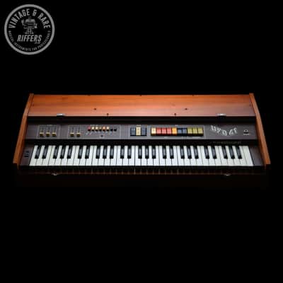 (Video) *Serviced* Viscount UFO 61 Intercontinental Vintage 1970s Italian 61 key Electronic Combo Organ Synth Made in Italy All Original Synthesiser w/ Built-in Drum Machine & Speakers (Similar to Roland CR-68 78 Compu-Rhythm) image 1