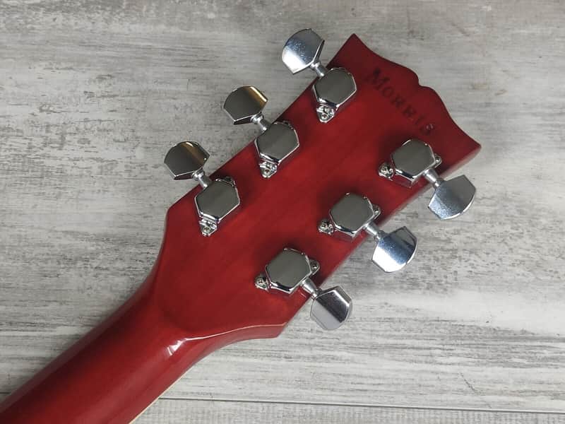 1970's Morris WD-25 Dove Japanese Vintage Acoustic Guitar (Cherry