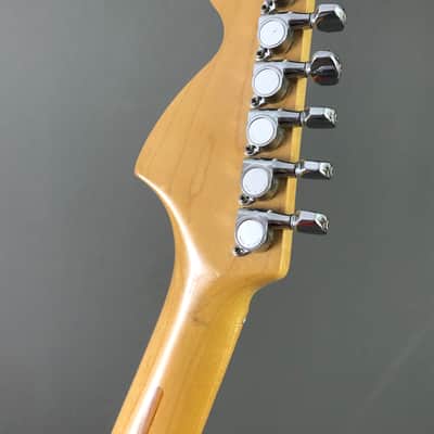 LEFTY! Vintage 1987 Fender ST72 Candy Apple Red Hendrix Voodoo Strat Custom Solid Body Guitar MIJ 7.6 Lb HSC image 11