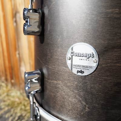 PDP/DW Concept Maple Classic Series - Ebony Satin 9 x 13" Tom (No-Mount) image 2