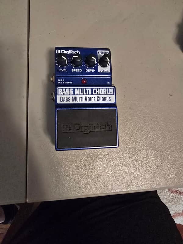 DigiTech X-Series Bass Multi Chorus 2000s - Blue image 1