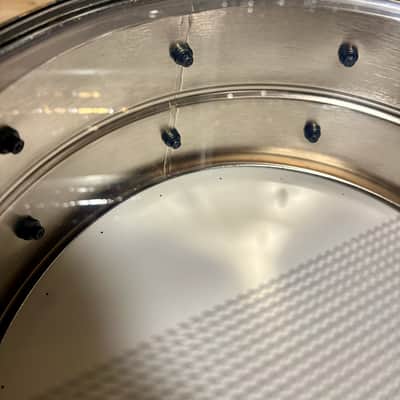 Tama PBR146 Starphonic Brass 6x14" Snare Drum 2010 - Present - Nickel-Plated image 7
