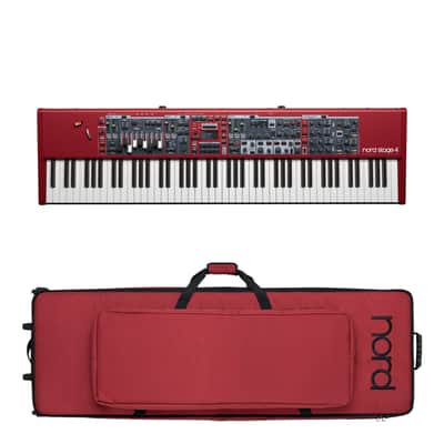Nord Stage 4 88 Key Stage Keyboard Weighted Triple Sensor Keybed + FREE GB88 Bag Bundle