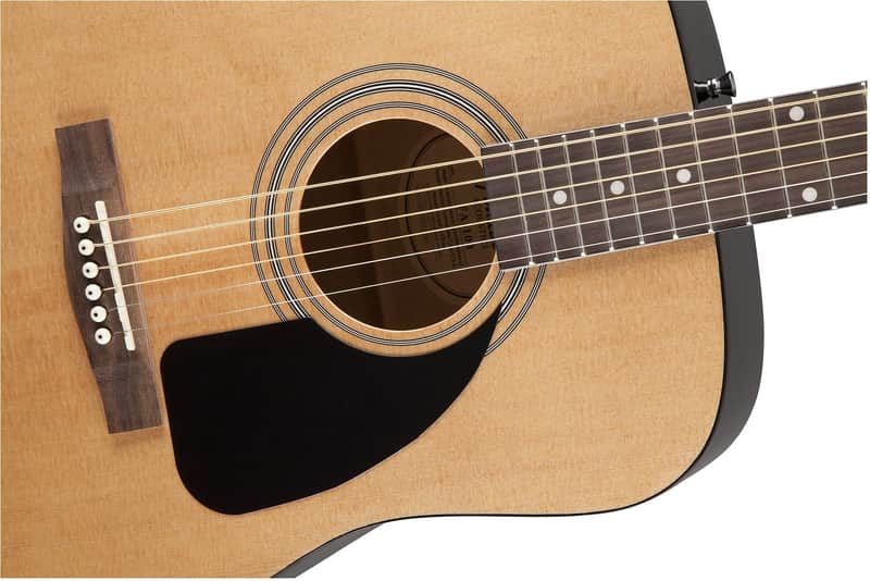 Fender FA-100 Spruce/Basswood Dreadnought Pack Natural image 5