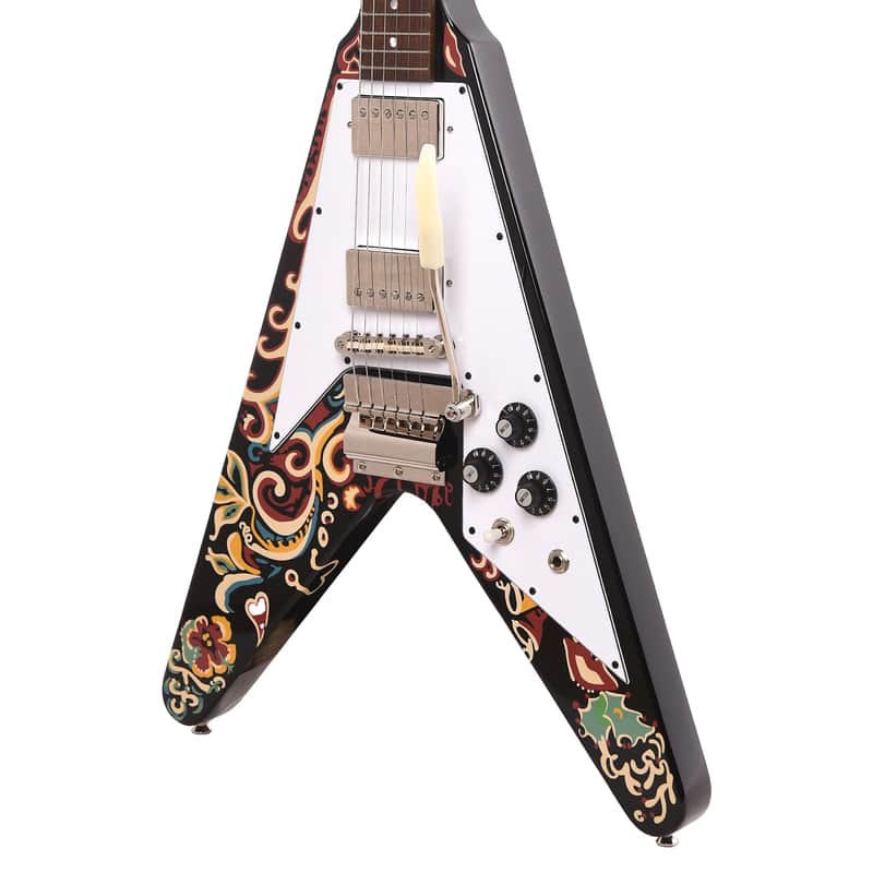Epiphone Jimi Hendrix Signature "Love Drops" Flying V image 3