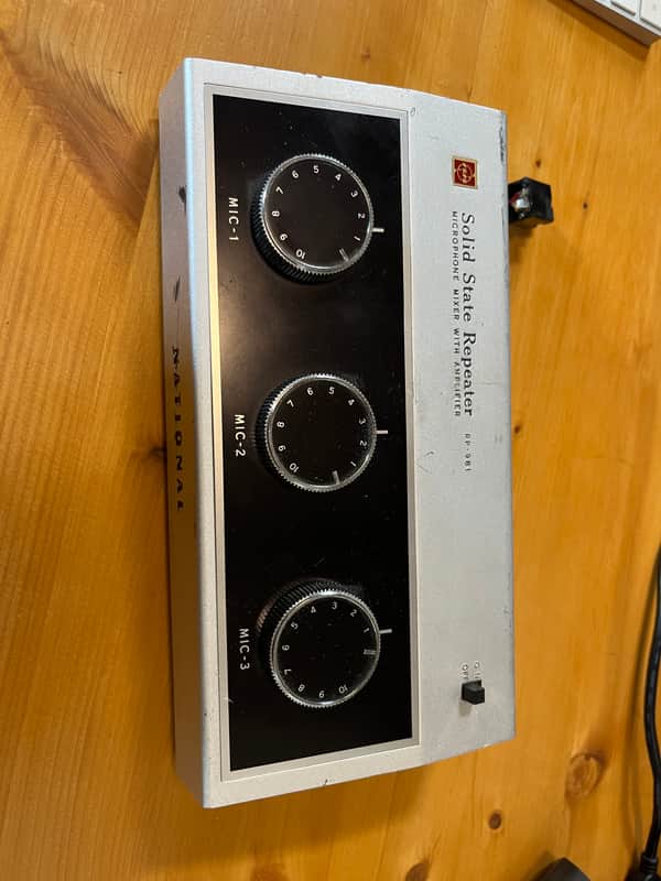 National Solid State Repeater RP - 981 1960s image 1