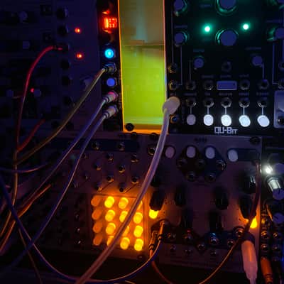 Lutz Media 4mm wide Eurorack Modular Plexi “Light” Panel / Voltage LED Display image 3