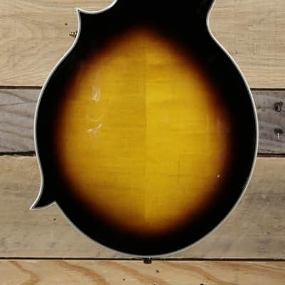Washburn M3SWK-D-U F Style Mandolin Tobacco Sunburst w/ Case image 3