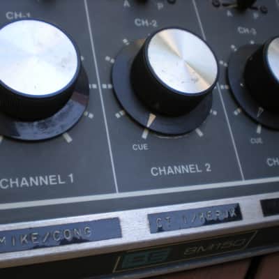1980's Broadcast Electronics  8M150 analog mono mixer Console From AM radio station image 7