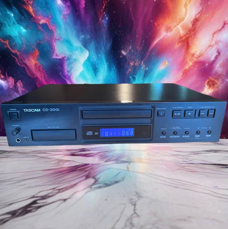 Tascam CD-200i Professional CD Player High fidelity Fresh Servicing Rare 🎶🔥