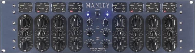Manley Labs Massive Passive Mastering Version Stereo Tube Equalizer 2000s - Purple image 1