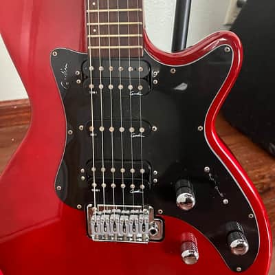 Godin Performance Series Solidac Two-Voice 2000 - 2003 - Transparent Red image 1
