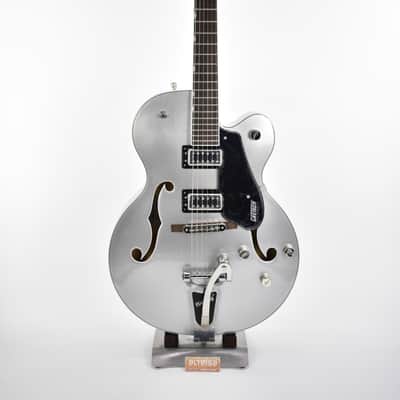 Gretsch G5420T Electromatic Hollow Body Single Cutaway with Bigsby 2021 Airline Silver 3463gr image 2
