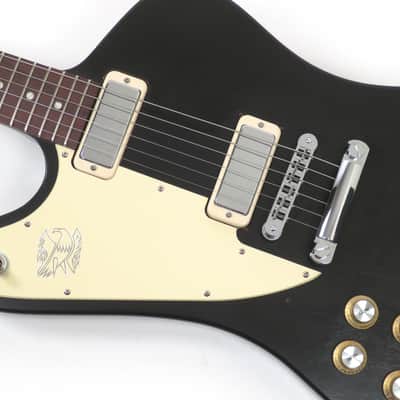 2012 Gibson Firebird 70s Tribute Left Handed - Black Satin Finish - Rare Lefty with Paperwork image 7